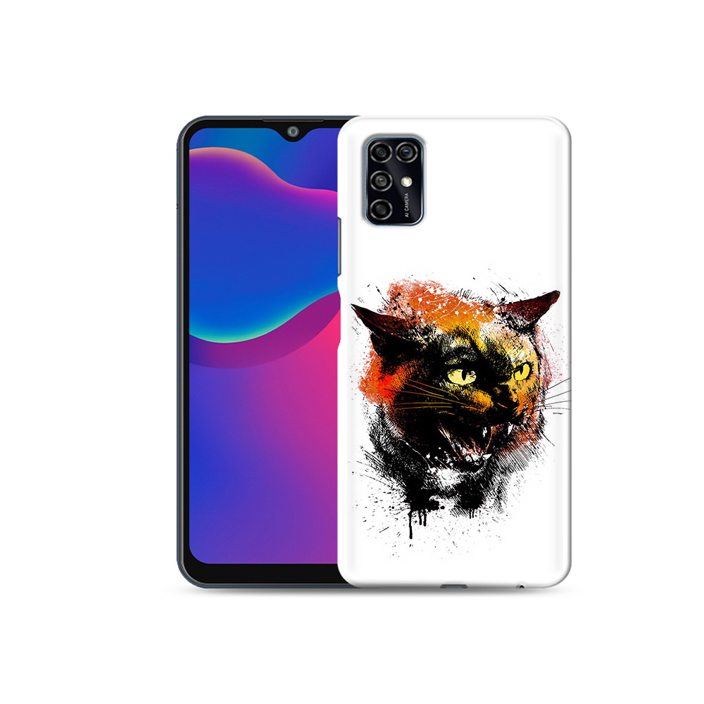 

Чехол MyPads Tocco для ZTE Blade V2020 Smart сиамский кот (PT156449.442.598), Прозрачный, Tocco
