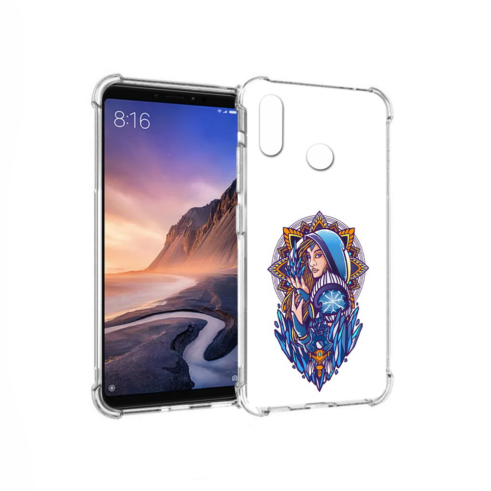 

Чехол MyPads Tocco для Xiaomi Mi Max 3 кристал мейден дота 2 (PT115366.313.415), Прозрачный, Tocco