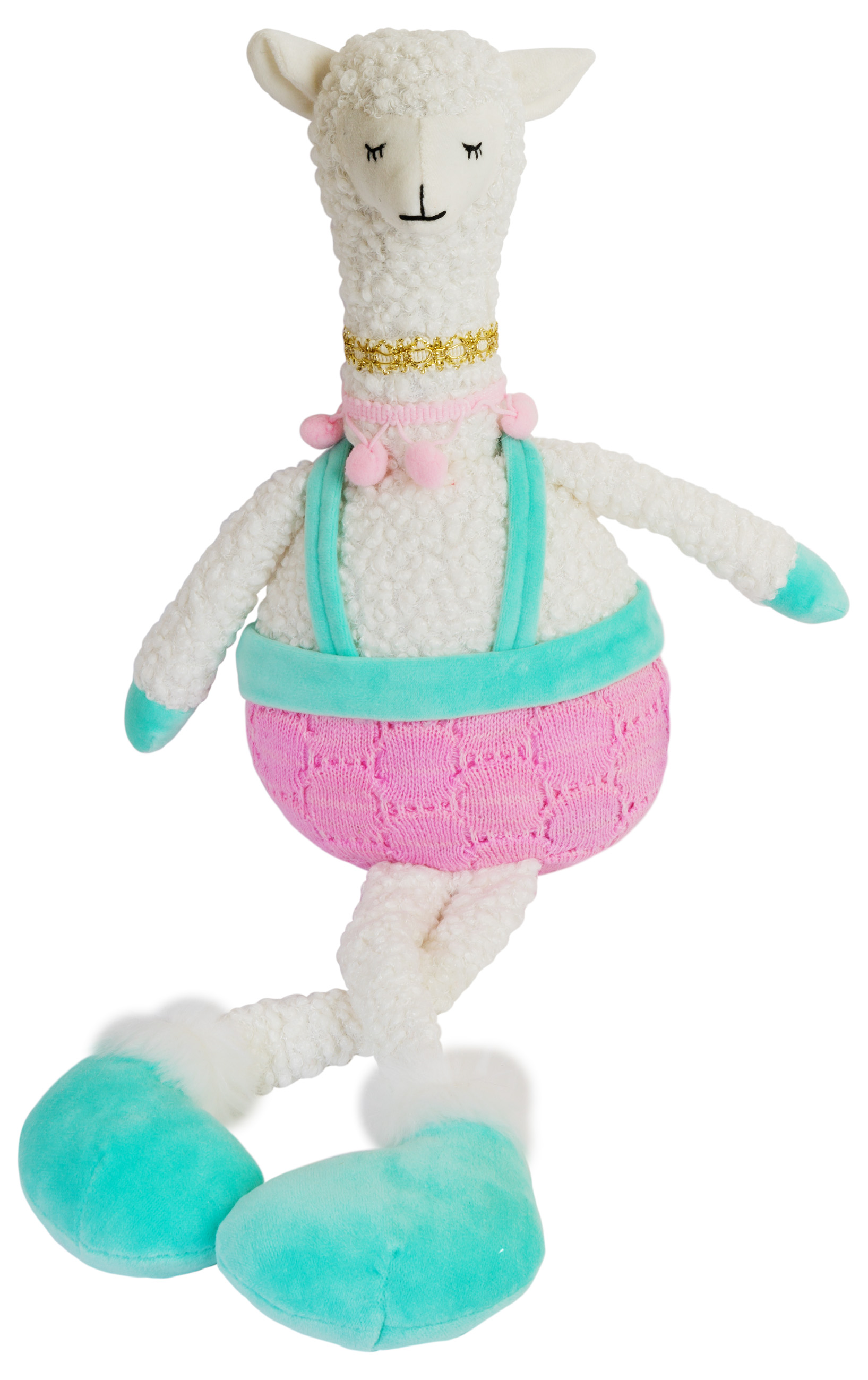 

Мягкая игрушка Альпака 48 см, Разноцветный