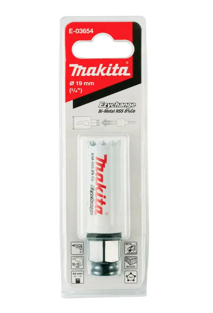 Коронка Makita BiM 19мм Ezychange