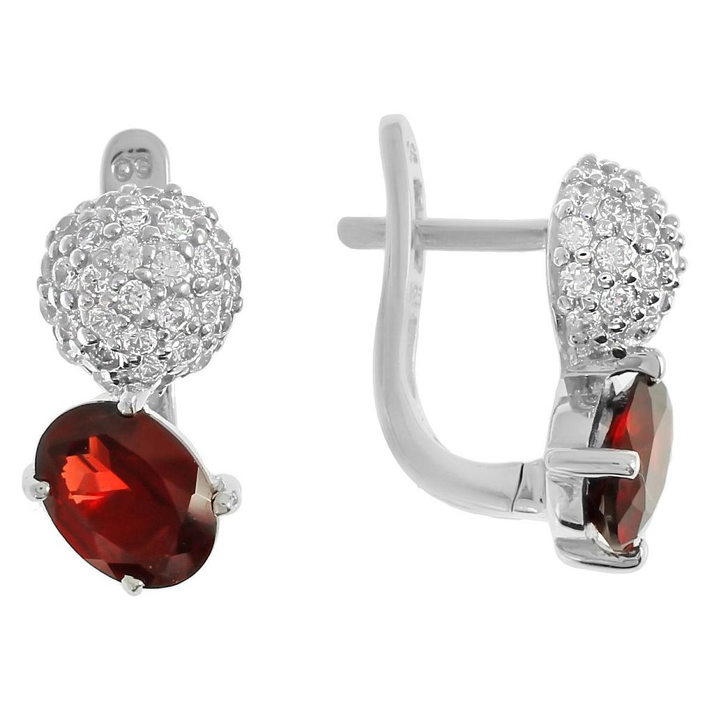 

Серьги из серебра с гранатом Balex Jewellery 2454930065, 2454930065