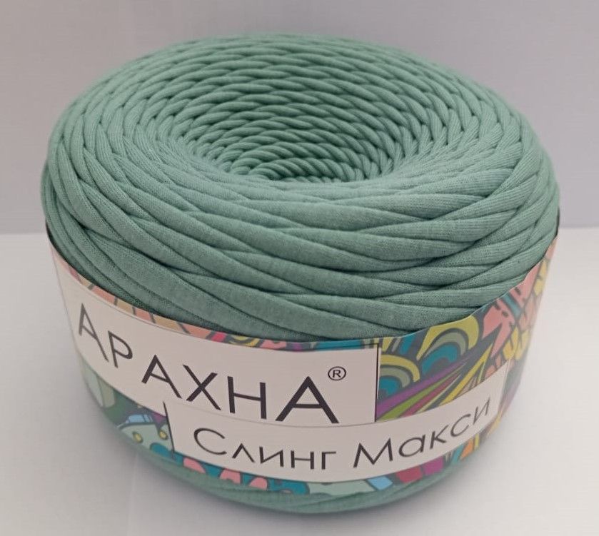 

Пряжа ARACHNA Sling Maxi 100% хлопок 4 шт, х 300 г, 100 м №44 светло-оливковый, Зеленый