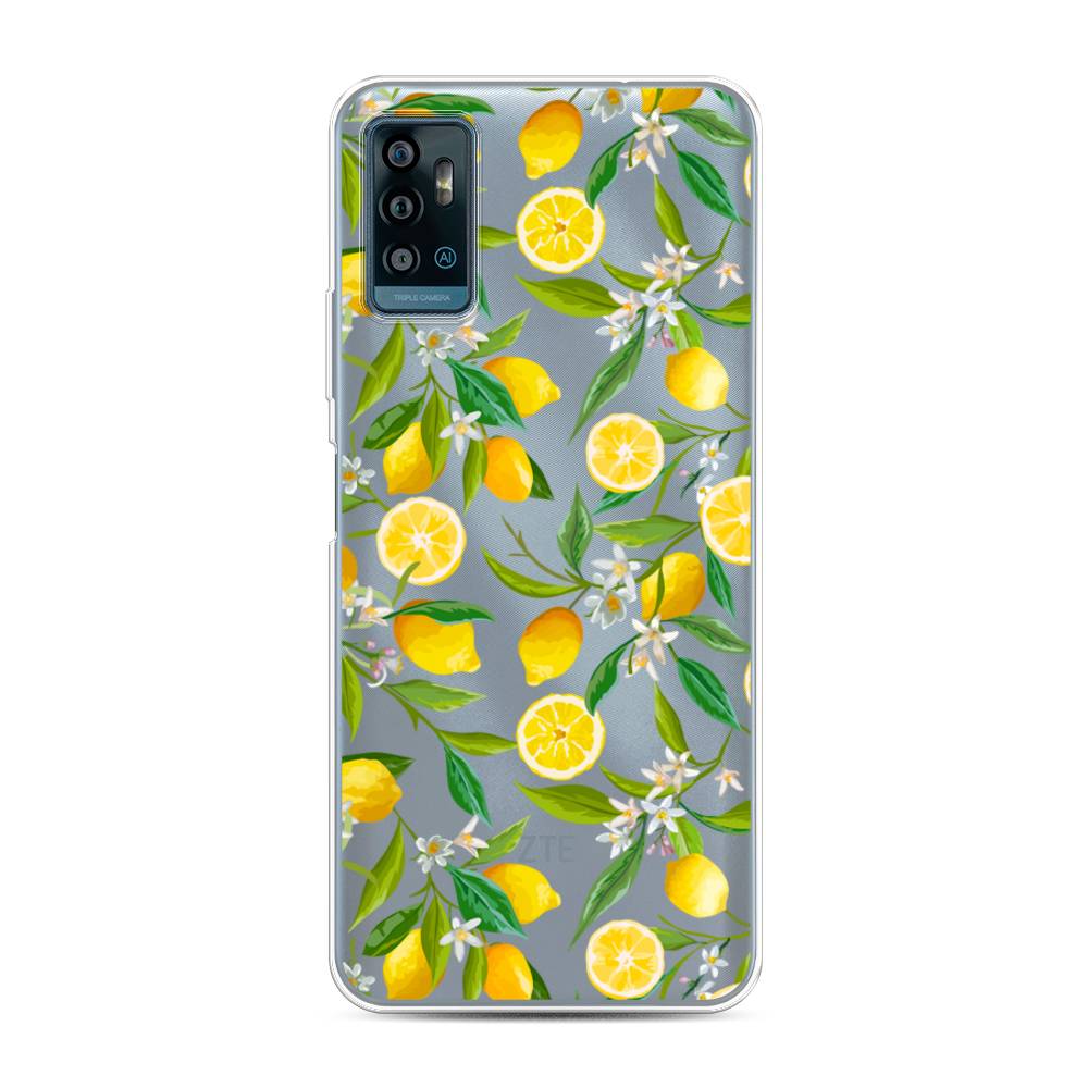 

Чехол Awog на ZTE Blade A71 / ЗТЕ Блэйд A71 "Сочные лимоны", Разноцветный, 134450-10