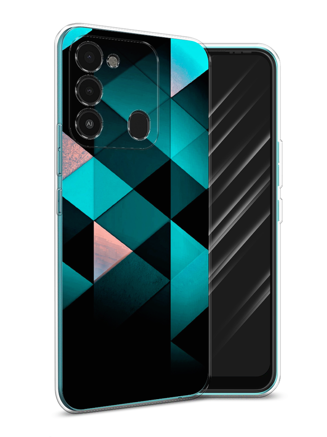 

Чехол Awog на Tecno Spark Go 2022/8С/9 "Геометрия 16", Разноцветный, 301250-3
