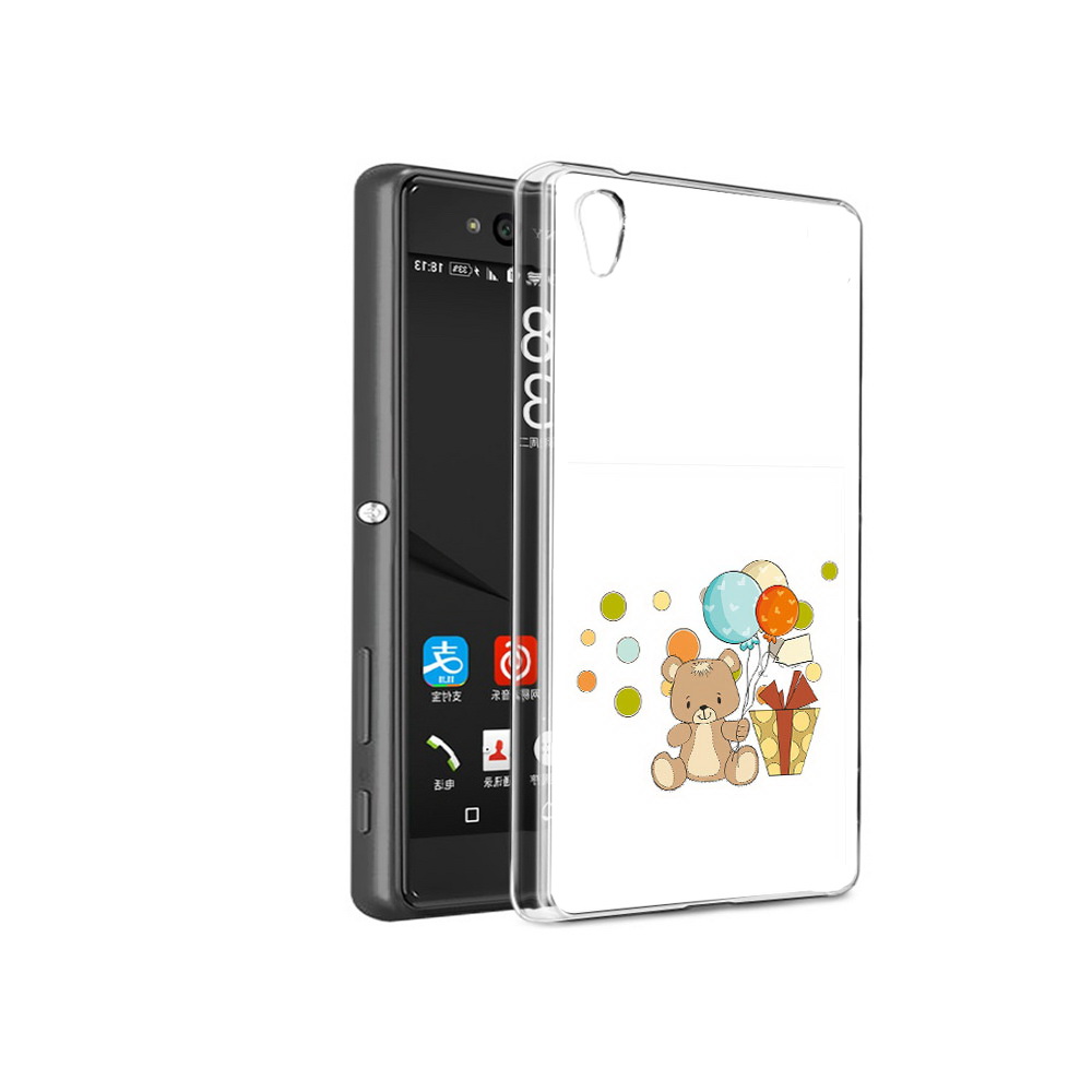 

Чехол MyPads Tocco для Sony Xperia C6 медвеженок с подарком (PT28839.243.470), Прозрачный, Tocco