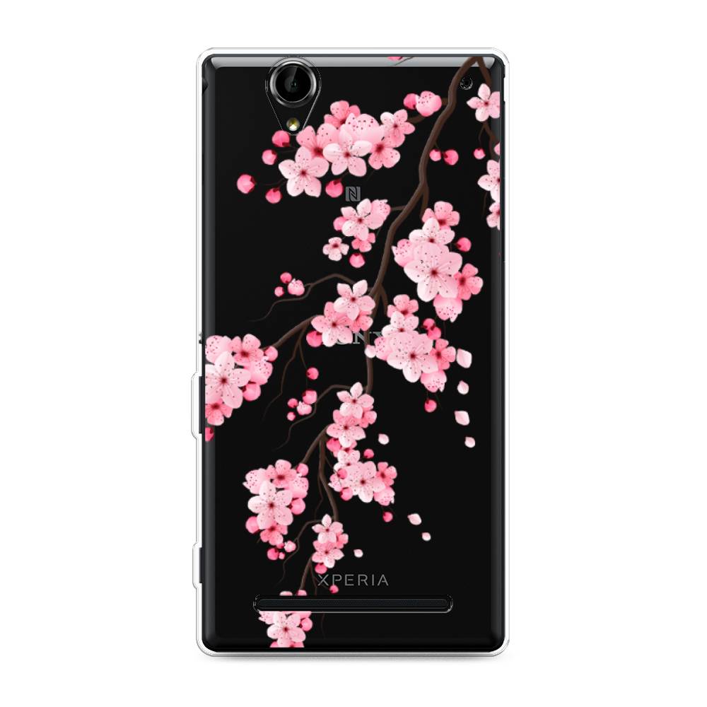 

Чехол Awog на Sony Xperia T2 Ultra "Розовая сакура", Разноцветный, 50950-8