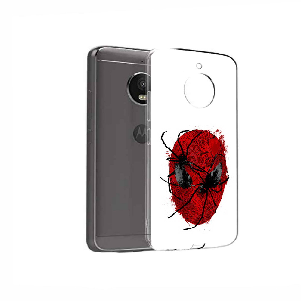 

Чехол MyPads Tocco для Motorola Moto E4 человек паук (PT99977.370.673), Прозрачный, Tocco
