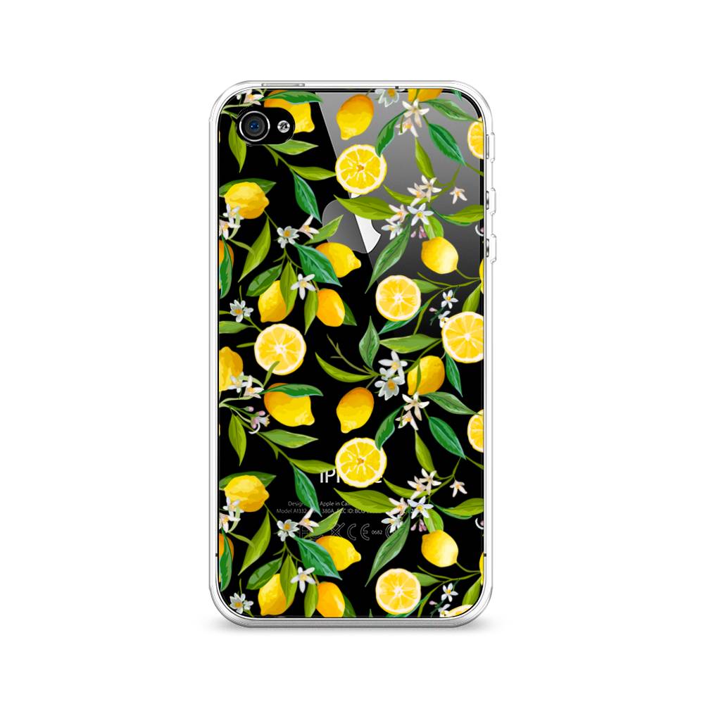 

Чехол Awog на Apple iPhone 4/4S / Айфон 4/4S "Сочные лимоны", Разноцветный, 10150-10