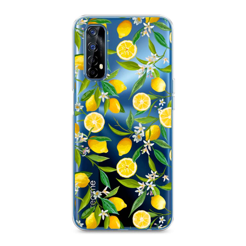 

Чехол Awog на Realme 7 "Сочные лимоны", Разноцветный, 254150-10