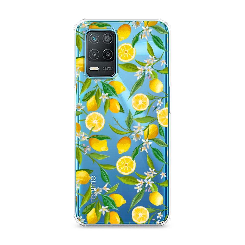 

Чехол Awog на Realme 8 5G "Сочные лимоны", Разноцветный, 257050-10