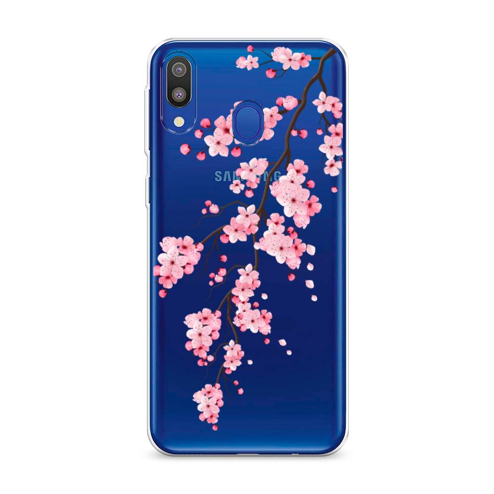 

Чехол Awog на Samsung Galaxy M20 "Розовая сакура", Разноцветный, 27450-8