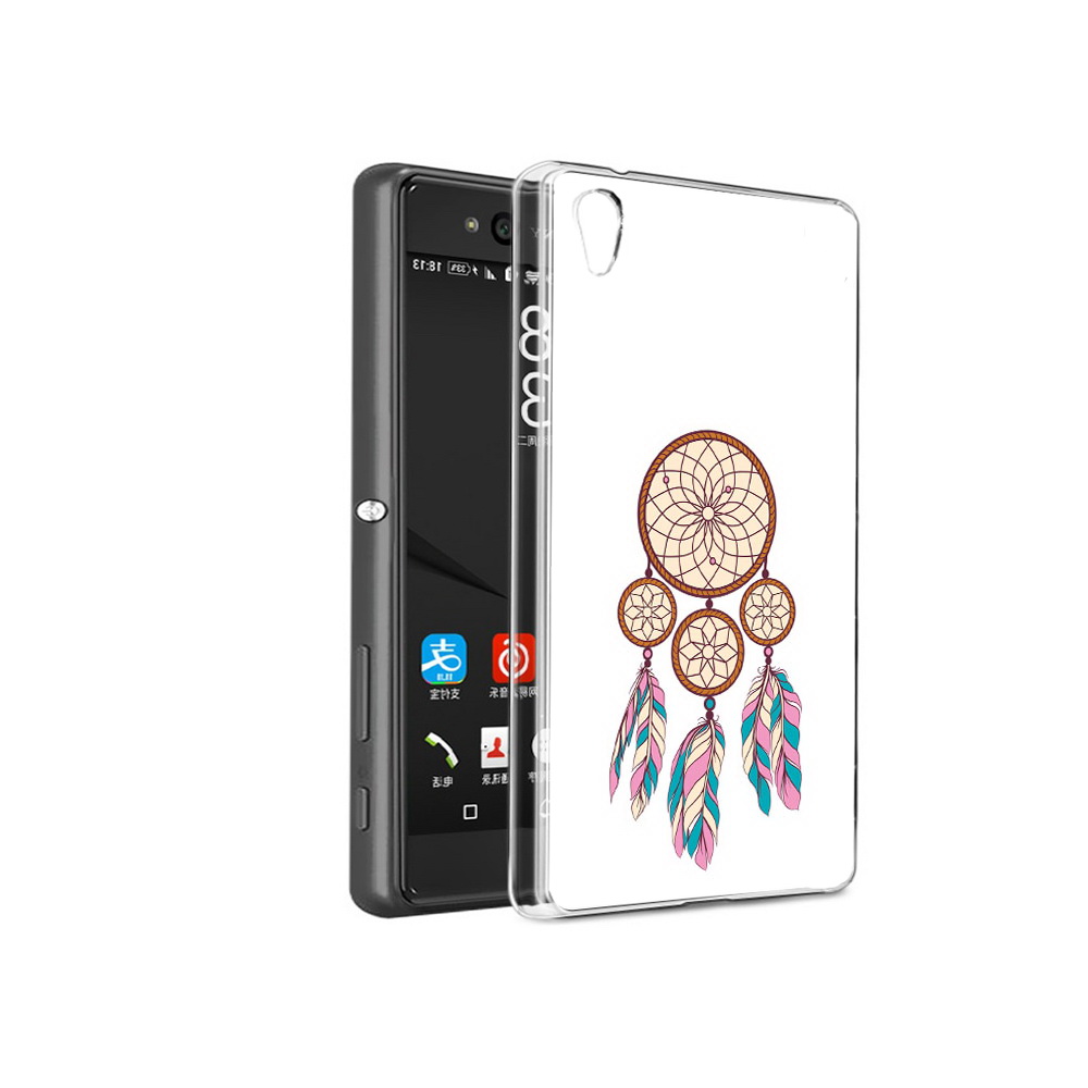 

Чехол MyPads Tocco для Sony Xperia C6 ловец снов бежевый (PT28839.243.442), Прозрачный, Tocco
