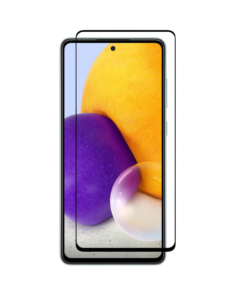 

Защитное стекло 5D для Samsung A72 A725 черный, с рамкой, MOTG-5D-SAM-A725