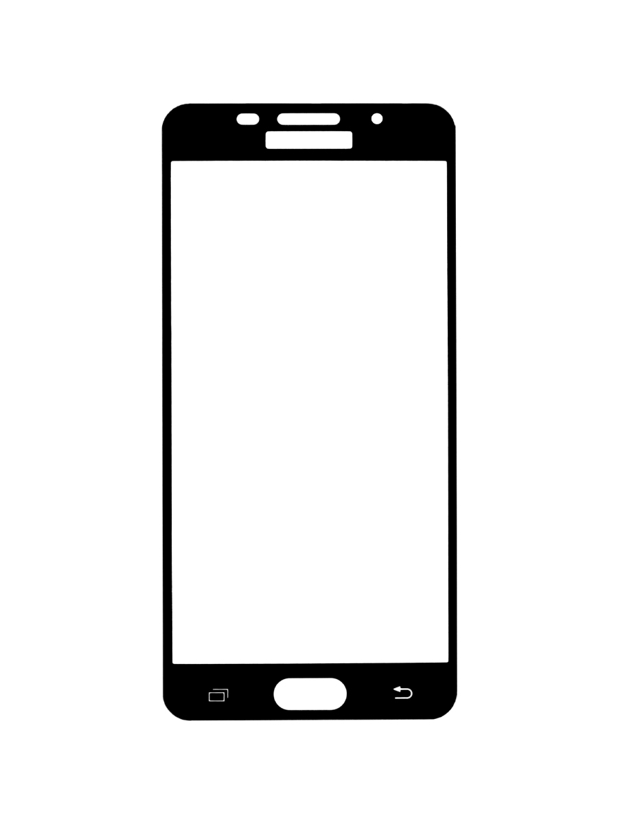 

Защитное стекло 5D для Samsung A5 2016 A510 черный, с рамкой, MOTG-5D-SAM-A510