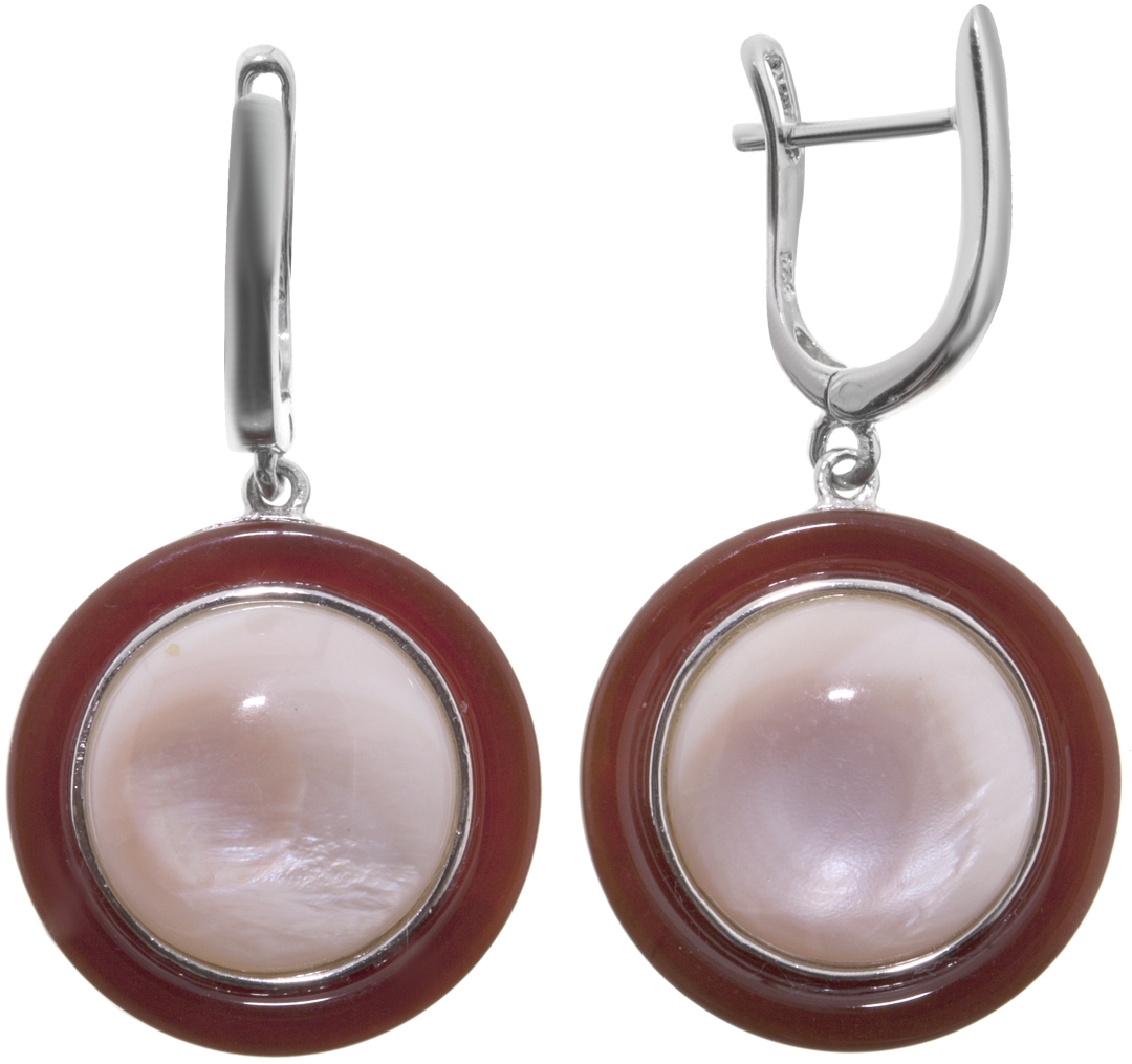 

Серьги из серебра с сердоликом Balex Jewellery 2436930211, 2436930211