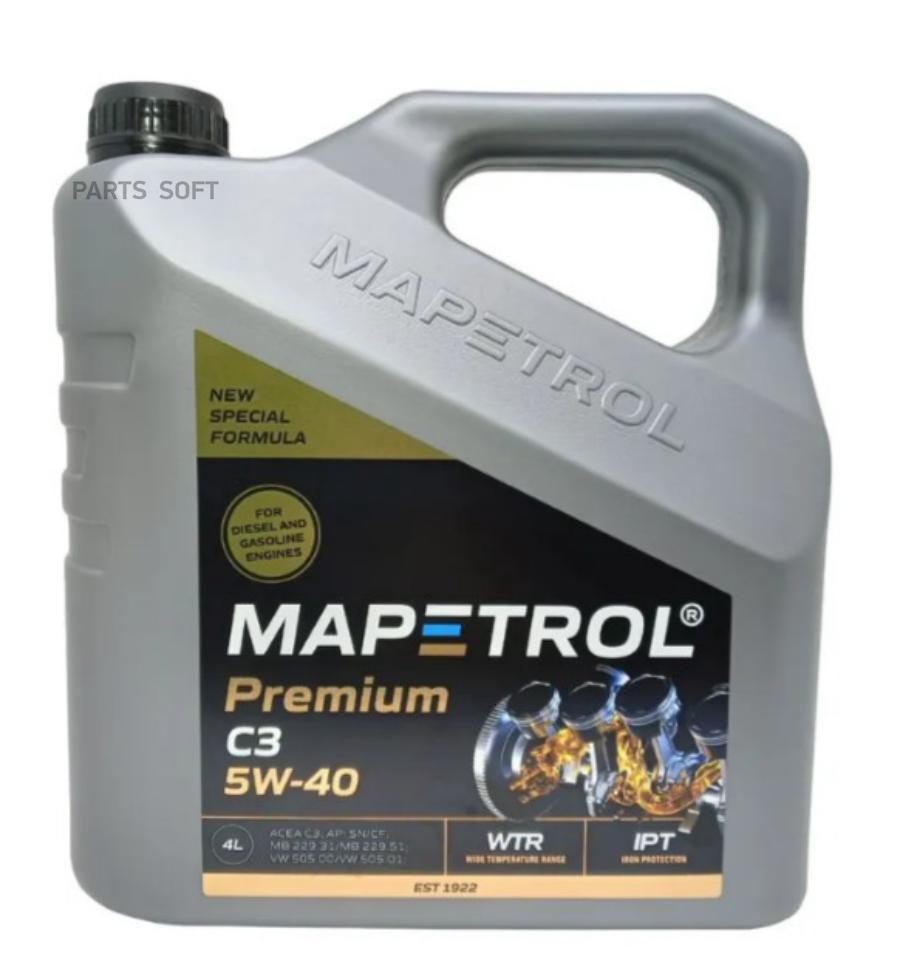 Моторное масло MAPETROL PREMIUM C3 5W40 4л