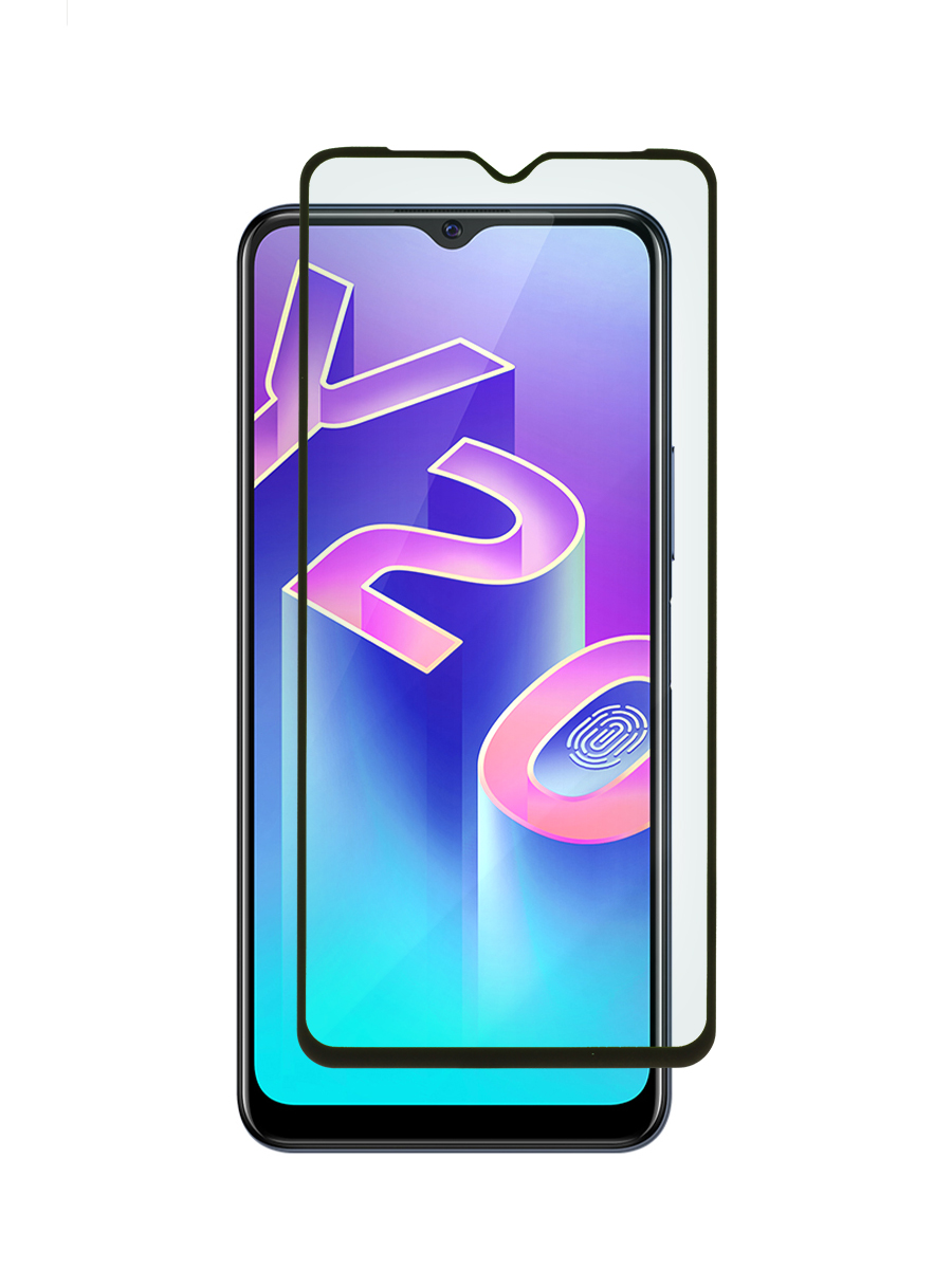 

Защитное стекло 5D для Vivo Y20 черный, с рамкой, MOTG-5D-VIV-Y20
