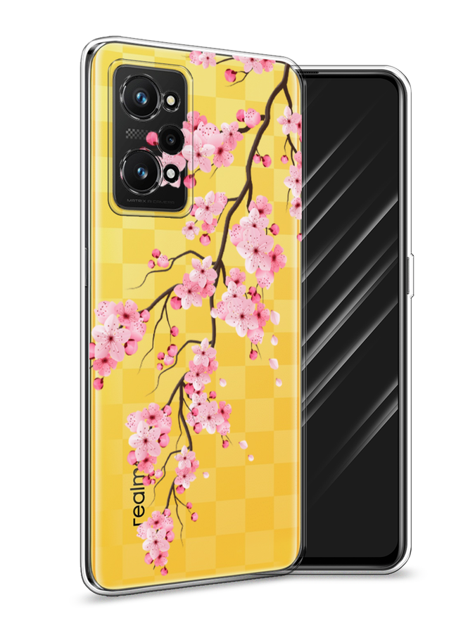 

Чехол Awog на Realme GT Neo 3T "Розовая сакура", Разноцветный, 2510750-8