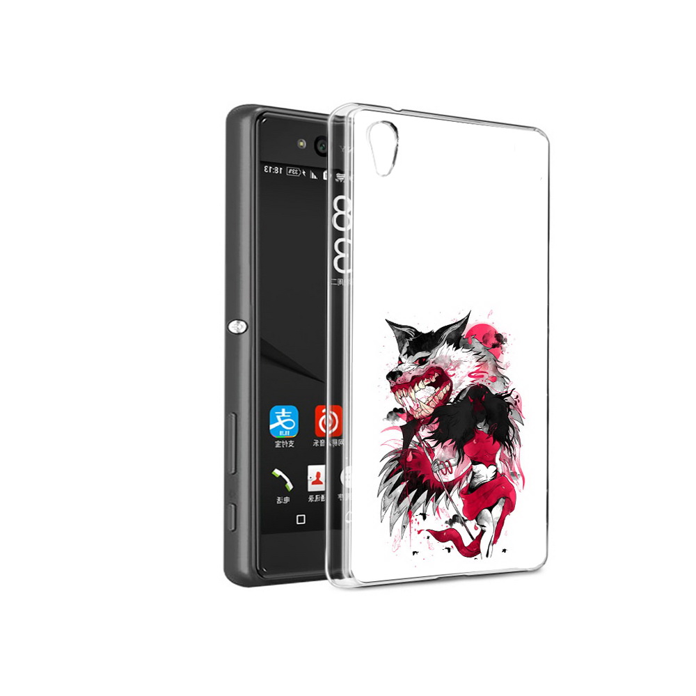 

Чехол MyPads Tocco для Sony Xperia C6 красная шапочка (PT28839.243.410), Прозрачный, Tocco