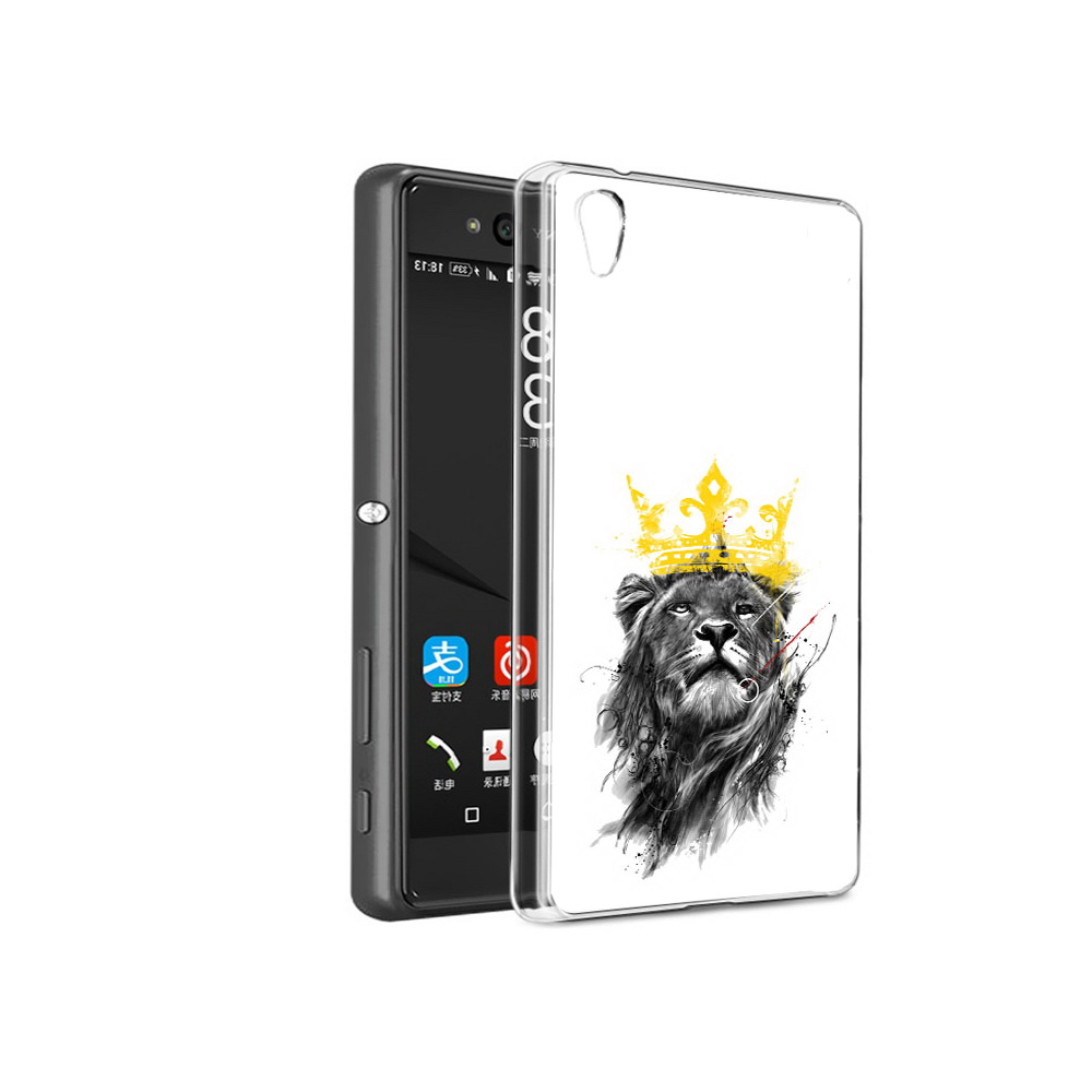 

Чехол MyPads Tocco для Sony Xperia C6 король-лев (PT28839.243.391), Прозрачный, Tocco