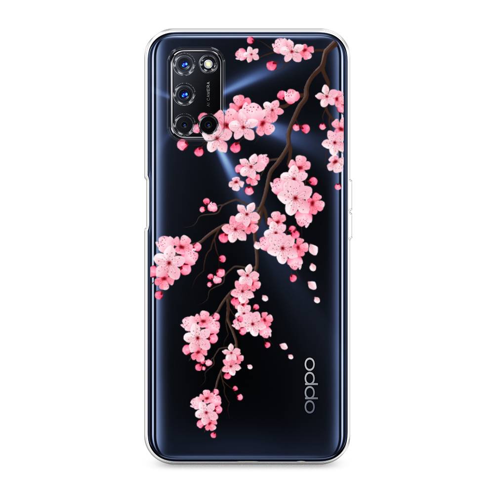 

Чехол Awog на Oppo A52/A72 "Розовая сакура", Разноцветный, 253250-8