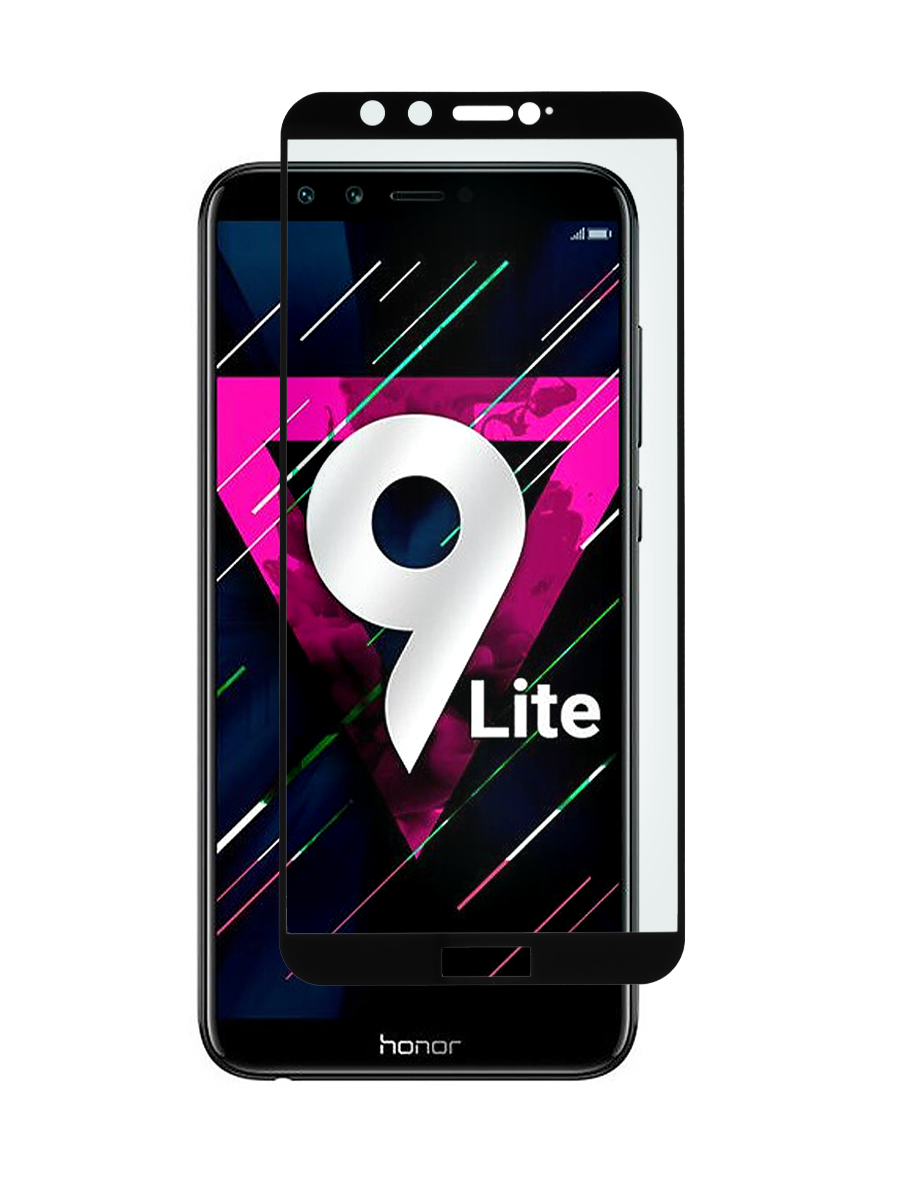 

Защитное стекло 5D для Honor 9 Lite черный, с рамкой, MOTG-5D-HUA-HON-9-LT