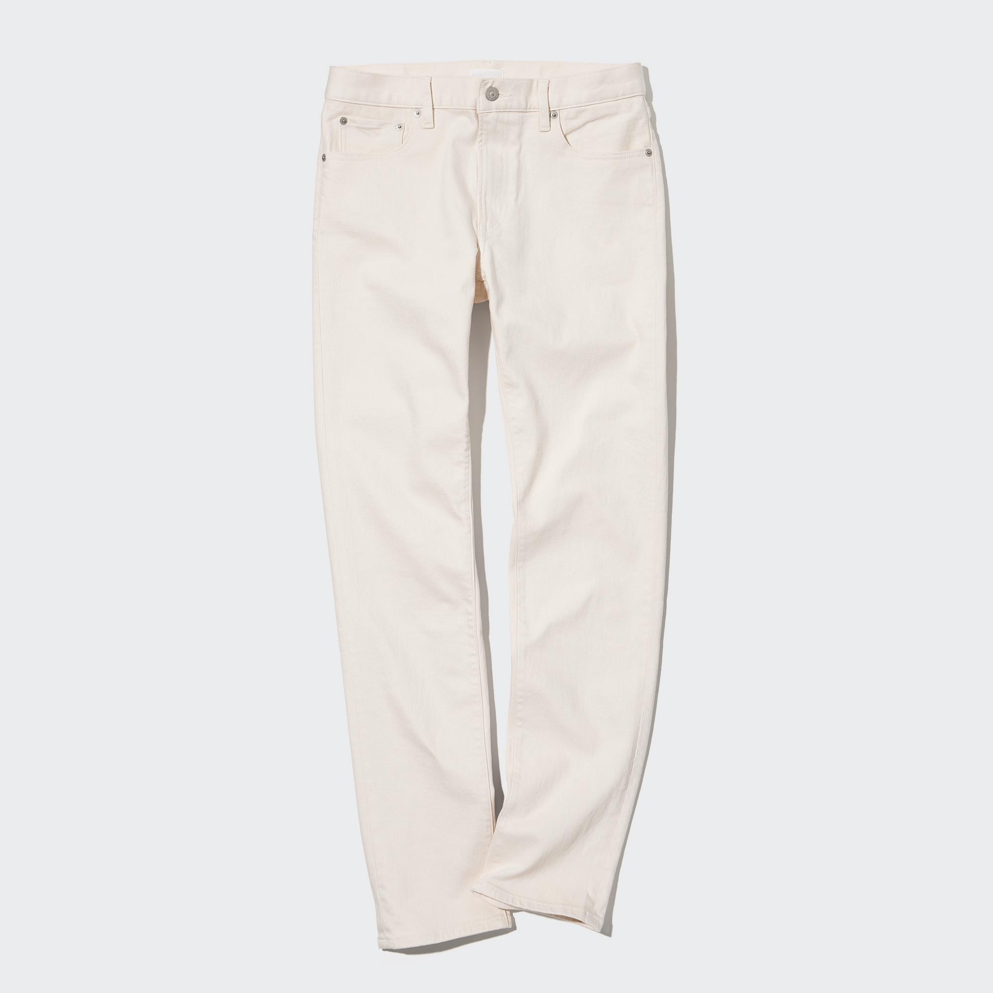 Джинсы мужские UNIQLO 450243COL30 бежевые 35/30 (доставка из-за рубежа)