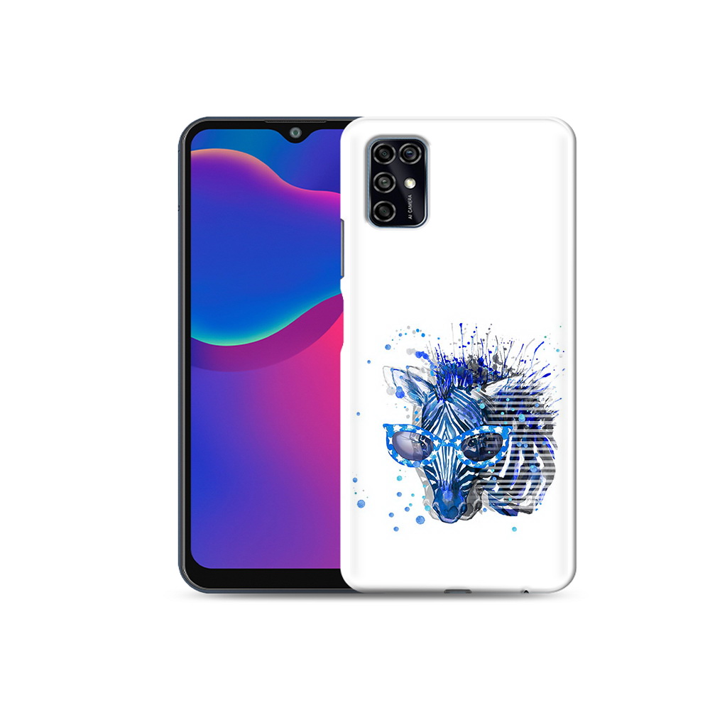 Чехол MyPads Tocco для ZTE Blade V2020 Smart расплывчатая зебра (PT156449.442.577)