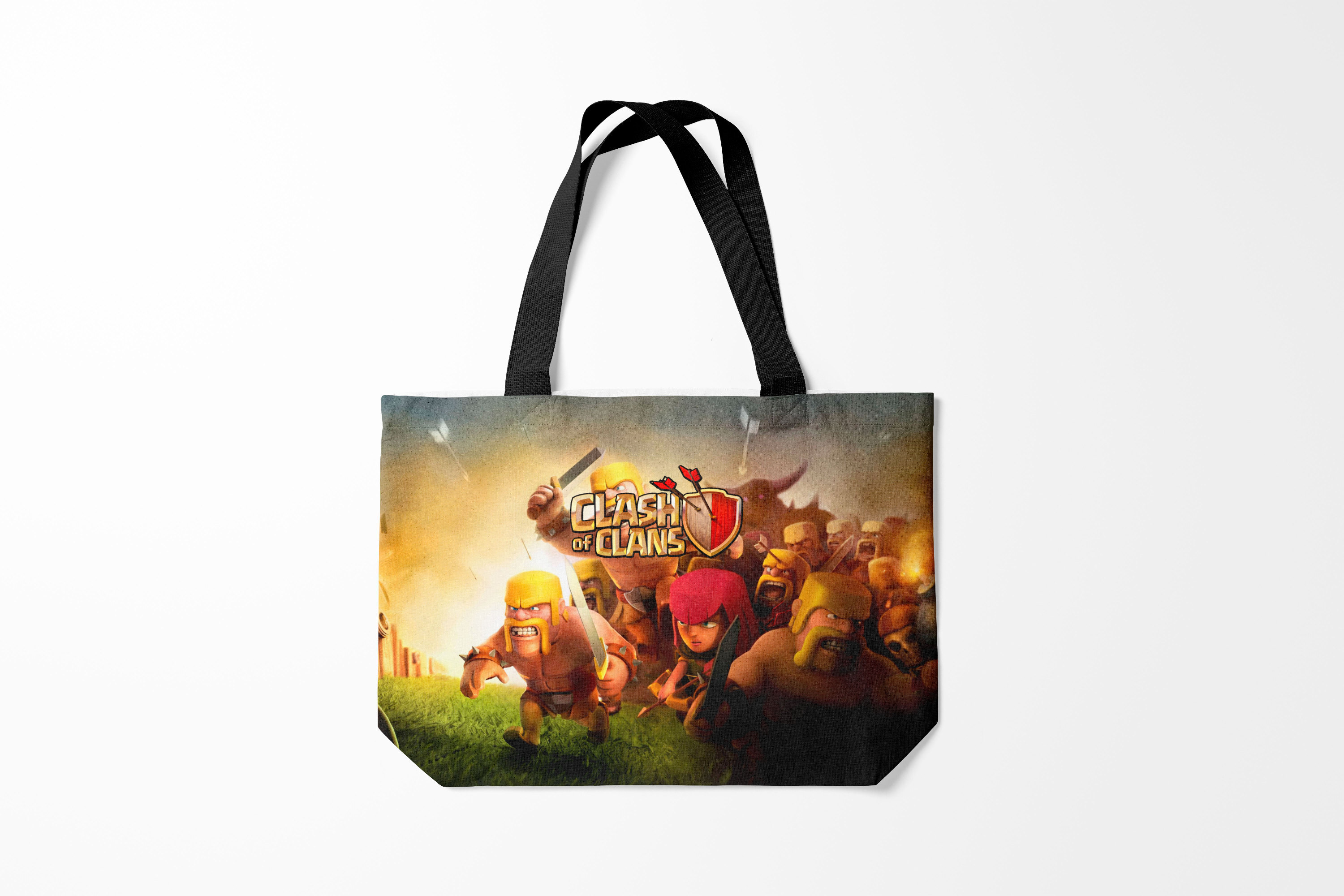 

Сумка шoппер унисекс Burnettie Clash of Clans/Royale Clans, разноцветный, Clash of Clans/Royale Clans