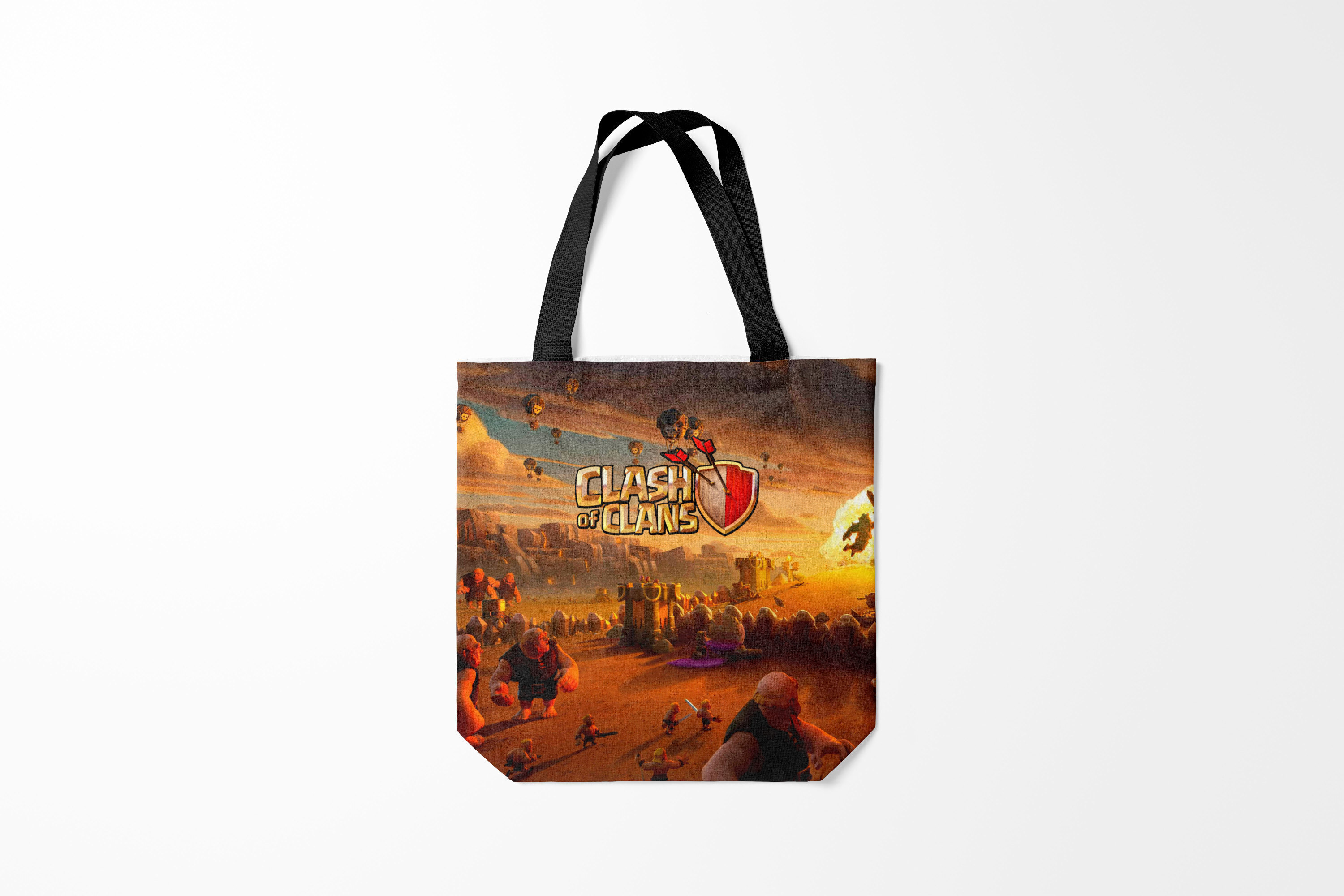 

Сумка шoппер унисекс Burnettie Clash of Clans/Royale Clans, разноцветный, Clash of Clans/Royale Clans