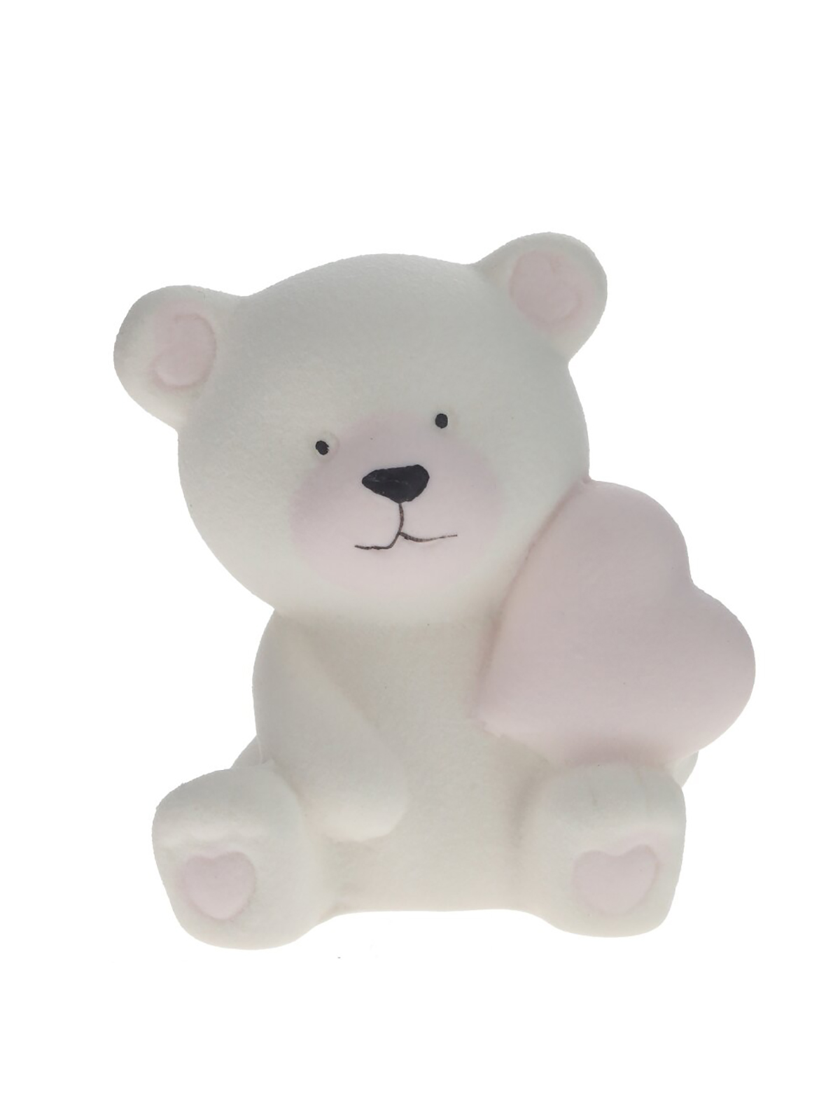 

Фигурка декоративная Remecoclub Медвежонок, фарфоровая, 6,5x4,5x5,5 см, Белый
