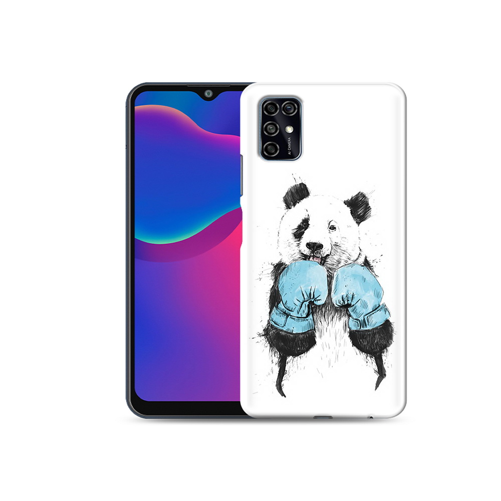 Чехол MyPads Tocco для ZTE Blade V2020 Smart панда боксер (PT156449.442.531)