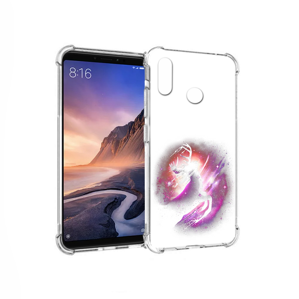 

Чехол MyPads Tocco для Xiaomi Mi Max 3 звездный олень (PT115366.313.354), Прозрачный, Tocco