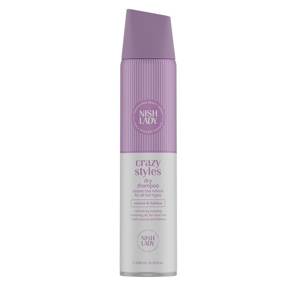 Сухой шампунь NISHLADY Dry Shampoo Crazy Styles 200 мл