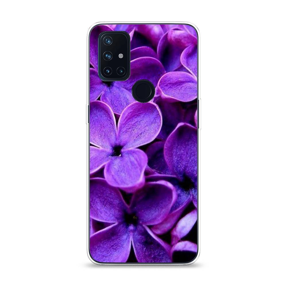 

Чехол Awog на OnePlus Nord N10 / ВанПлас Nord N10 "Сирень крупная", 152350-8
