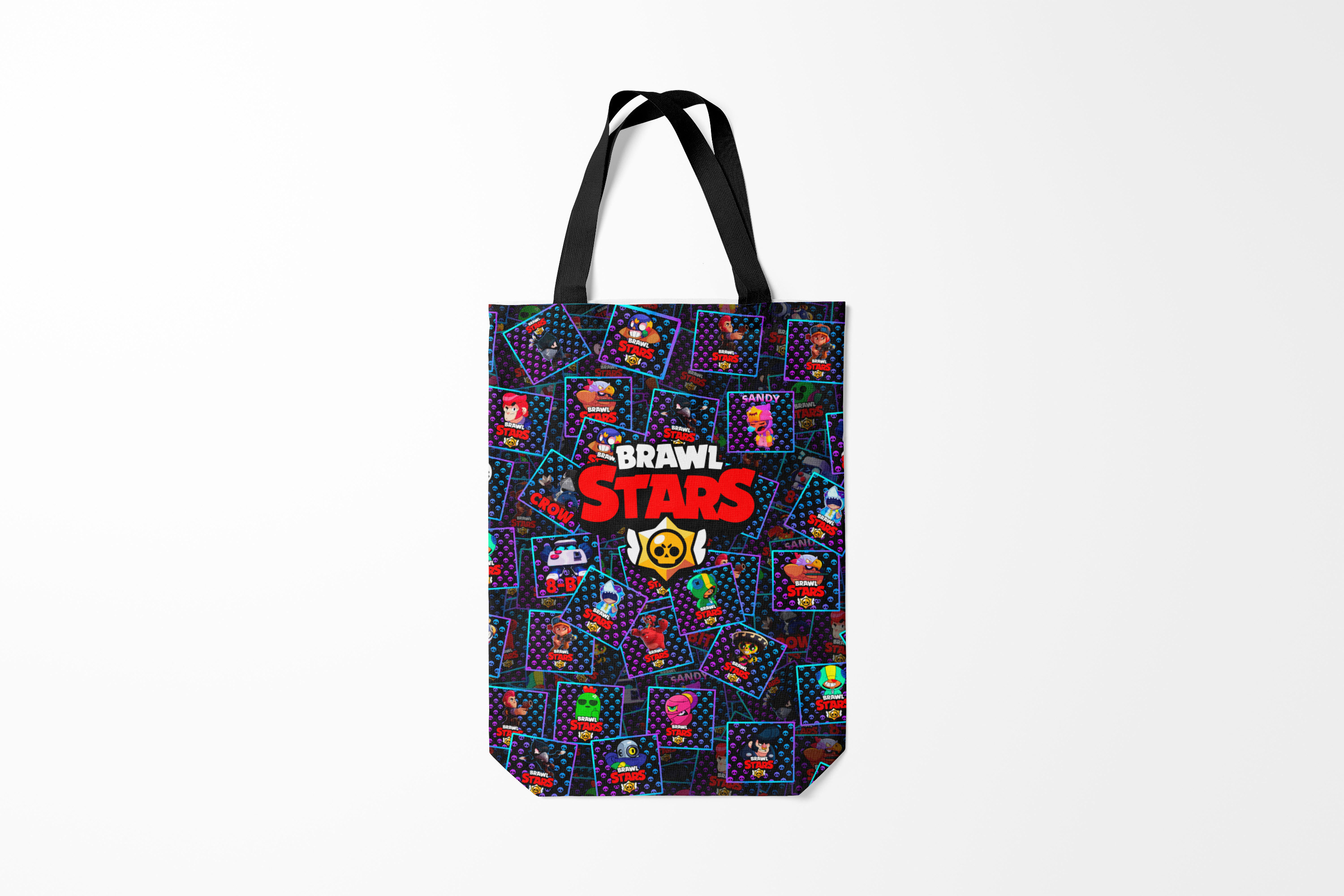 

Сумка шoппер унисекс Burnettie Brawl Stars ОБОРОТЕНЬ LEON., розовый; голубой, Brawl Stars ОБОРОТЕНЬ LEON.