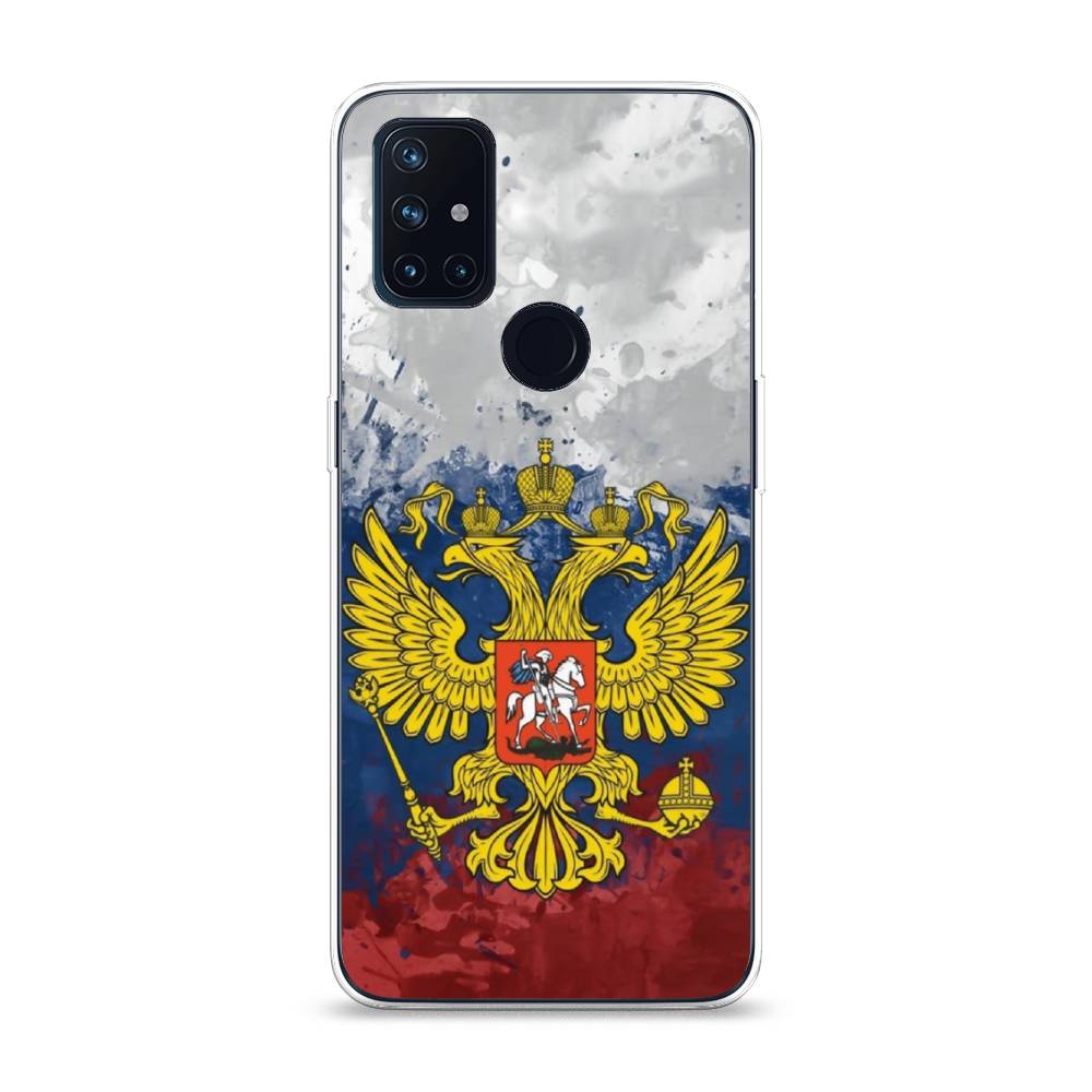

Чехол Awog на OnePlus Nord N10 / ВанПлас Nord N10 "РФ", Белый;синий;красный, 152350-5