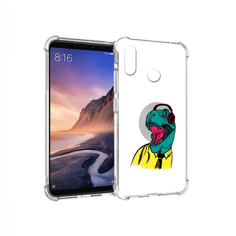 

Чехол MyPads Tocco для Xiaomi Mi Max 3 дино (PT115366.313.326), Прозрачный, Tocco