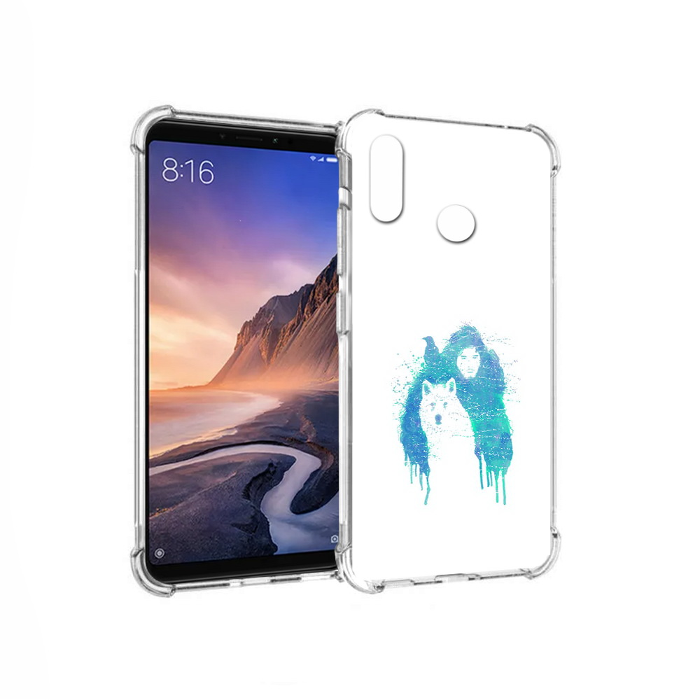 

Чехол MyPads Tocco для Xiaomi Mi Max 3 джон сноу (PT115366.313.323), Прозрачный, Tocco