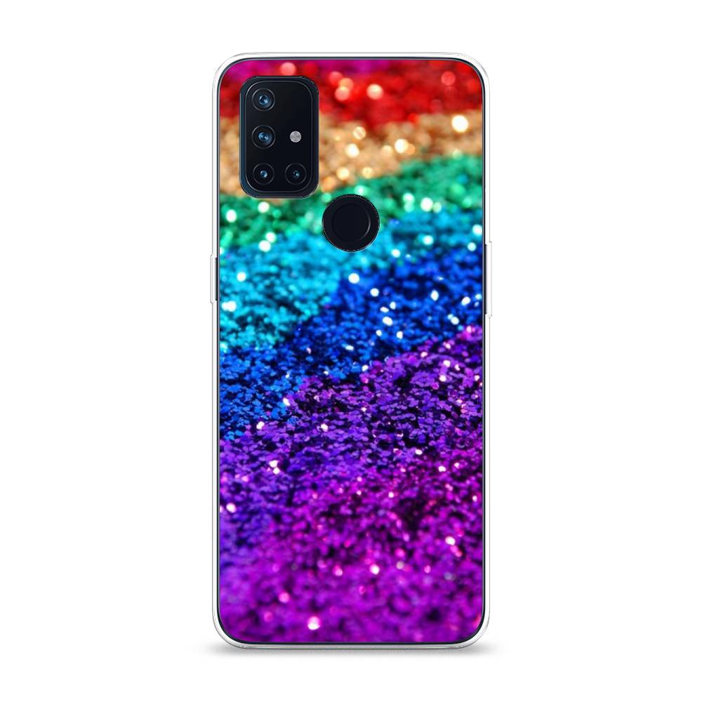 

Чехол Awog на OnePlus Nord N10 / ВанПлас Nord N10 "Блестящая радуга рисунок", 152350-3