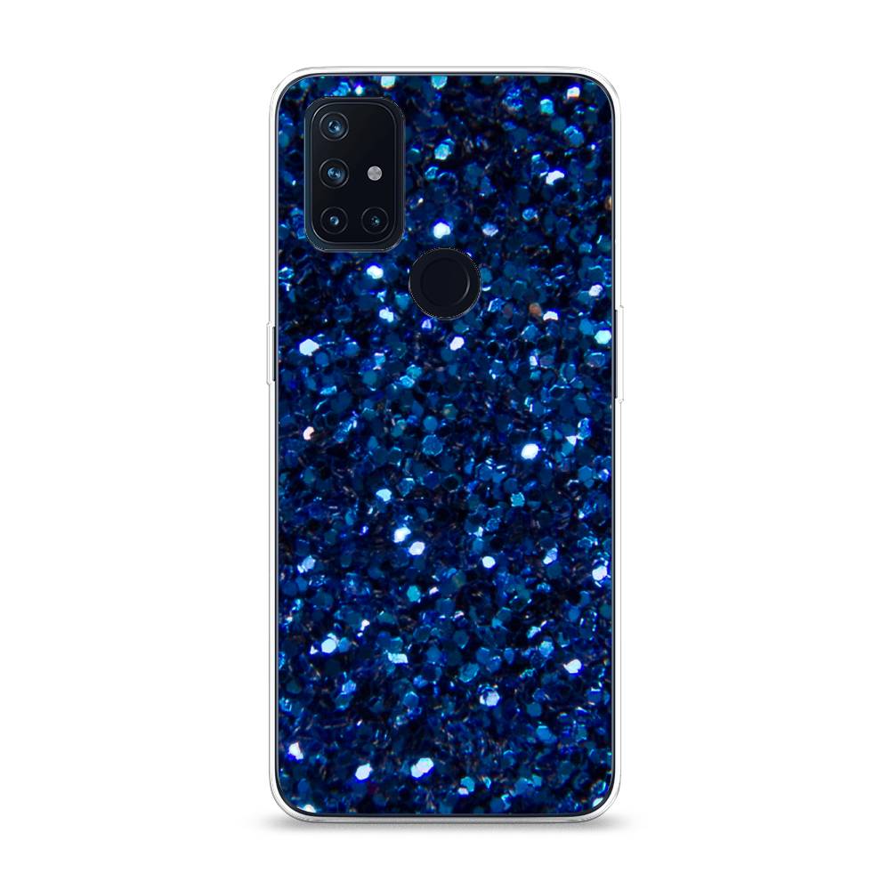 

Чехол Awog "Синие блестки рисунок" для OnePlus Nord N10