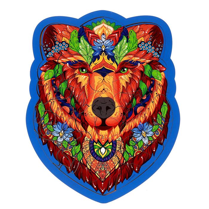 

Пазл фигурный «Медведь»
