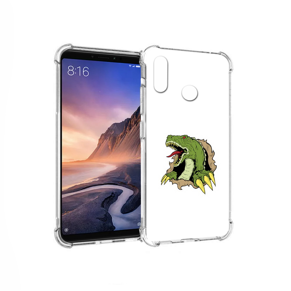 

Чехол MyPads Tocco для Xiaomi Mi Max 3 годзила (PT115366.313.290), Прозрачный, Tocco