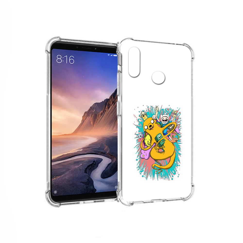 

Чехол MyPads Tocco для Xiaomi Mi Max 3 время приключений рисунок (PT115366.313.276), Прозрачный, Tocco