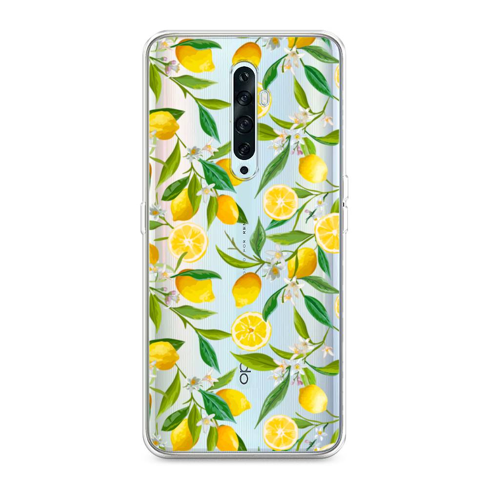 

Чехол Awog на Oppo Reno 2Z "Сочные лимоны", Разноцветный, 251850-10