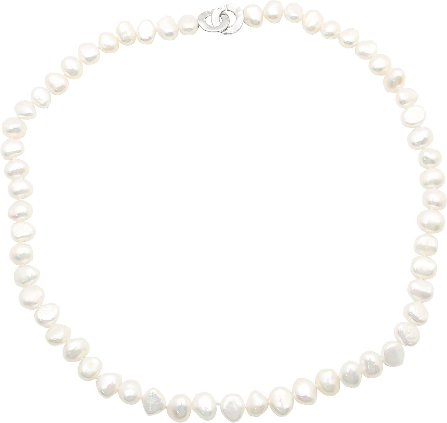 

Бусы из серебра с жемчугом 45 см De Fleur 014110S6, 014110S6