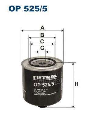 

Фильтр масляный AD 100/A6 / VW T4 / VOLVO 850/S70/S80/V70 дизель FILTRON OP525/5