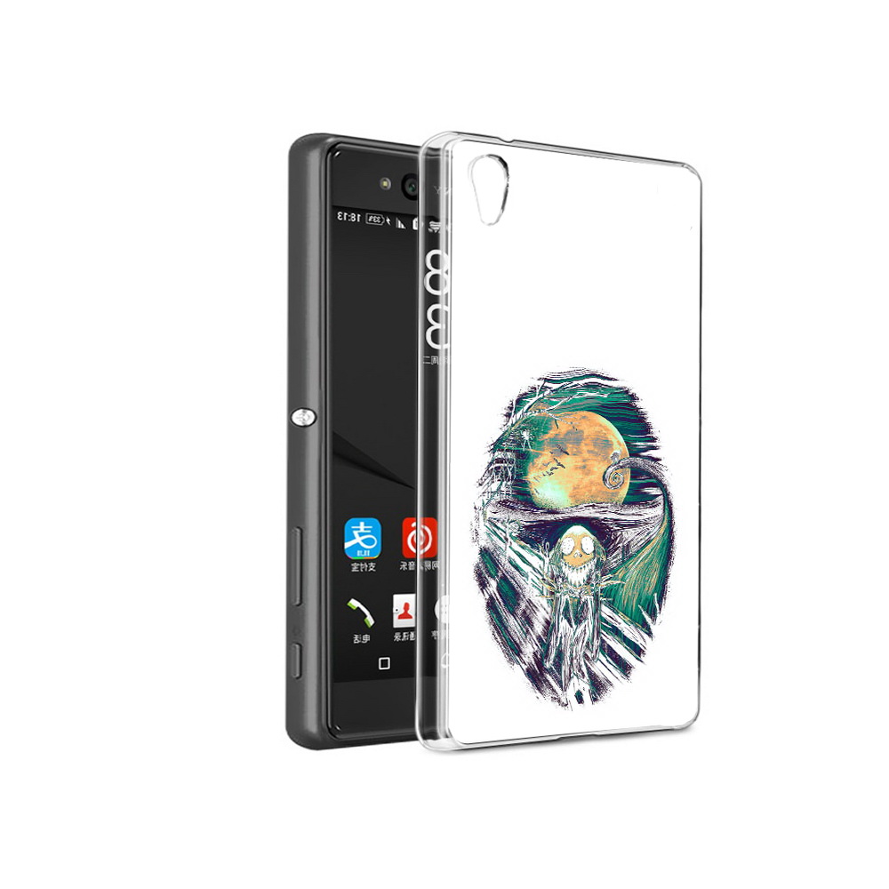 

Чехол MyPads Tocco для Sony Xperia C6 зубастое существо абстракция (PT28839.243.370), Прозрачный, Tocco