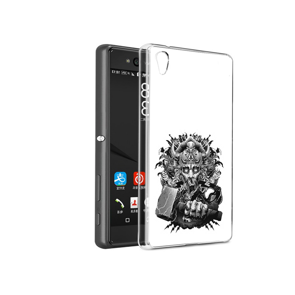 

Чехол MyPads Tocco для Sony Xperia C6 злой тор (PT28839.243.363), Прозрачный, Tocco