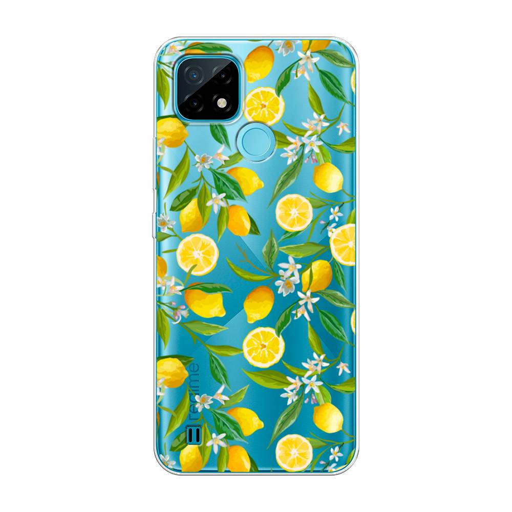 

Чехол Awog на Realme C21 "Сочные лимоны", Разноцветный, 254950-10